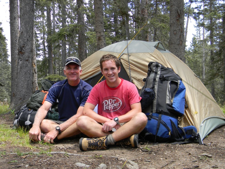 Camping at Stewart Lake